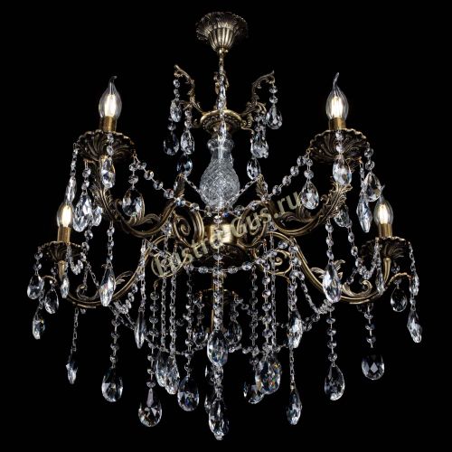 Люстра бронзовая Кассандра Алфея №5/1 журавлик в Симферополе Гусь Хрустальный