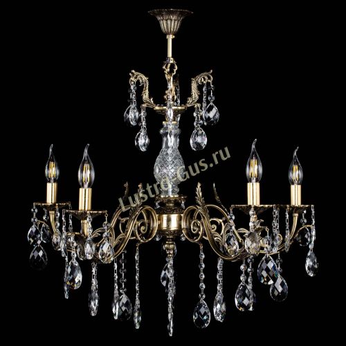 Люстра бронзовая Кассандра Алфея №5/2 баден в Симферополе Гусь Хрустальный