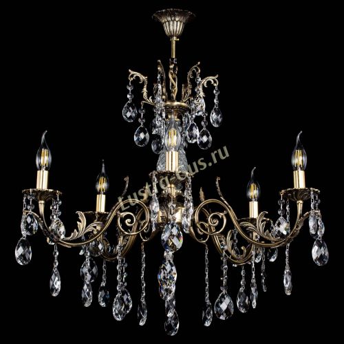 Люстра бронзовая Кассандра Алфея №5/2 баден в Симферополе Гусь Хрустальный