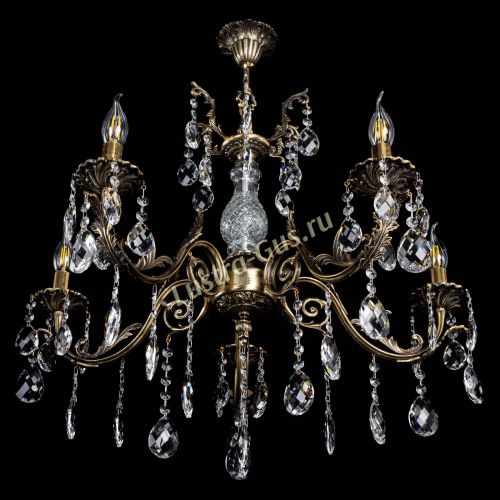 Люстра бронзовая Кассандра Алфея №5/2 баден в Симферополе Гусь Хрустальный