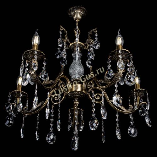 Люстра бронзовая Кассандра Алфея №5/2 баден в Симферополе Гусь Хрустальный