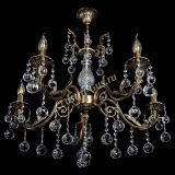 Люстра бронзовая Кассандра Алфея №5/2 шар в Симферополе