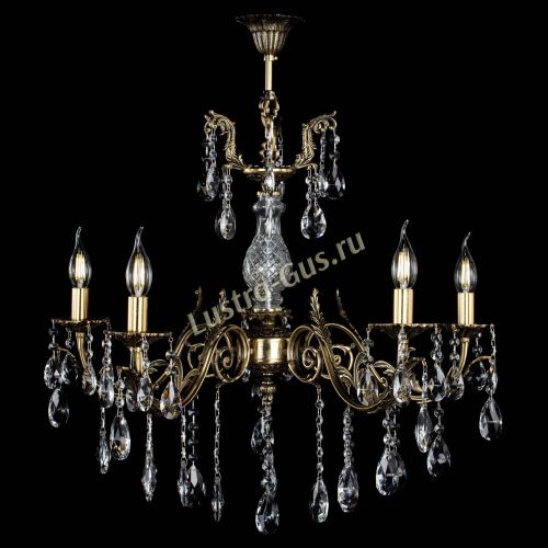 Люстра бронзовая Кассандра Алфея №5/2 журавлик в Симферополе Гусь Хрустальный