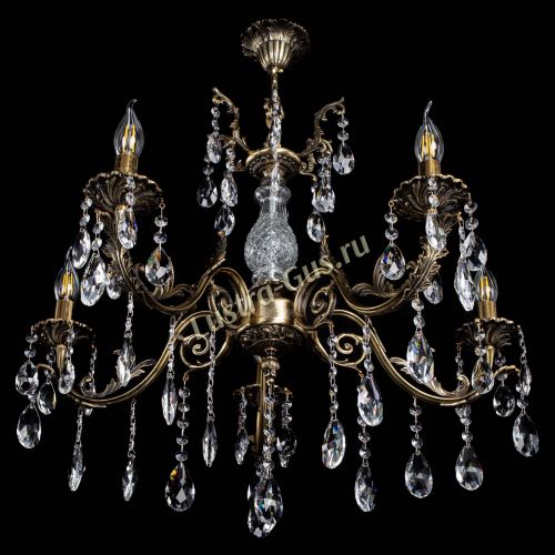 Люстра бронзовая Кассандра Алфея №5/2 журавлик в Симферополе Гусь Хрустальный