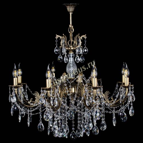 Люстра бронзовая Кассандра Алфея №8/1 баден в Симферополе Гусь Хрустальный