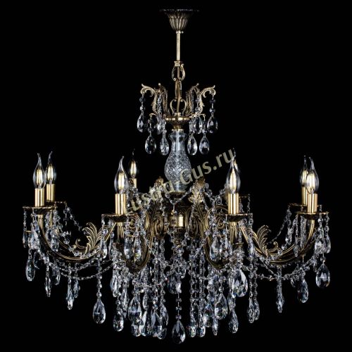 Люстра бронзовая Кассандра Алфея №8/1 журавлик в Симферополе Гусь Хрустальный