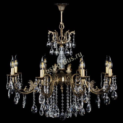 Люстра бронзовая Кассандра Алфея №8/2 баден в Симферополе Гусь Хрустальный