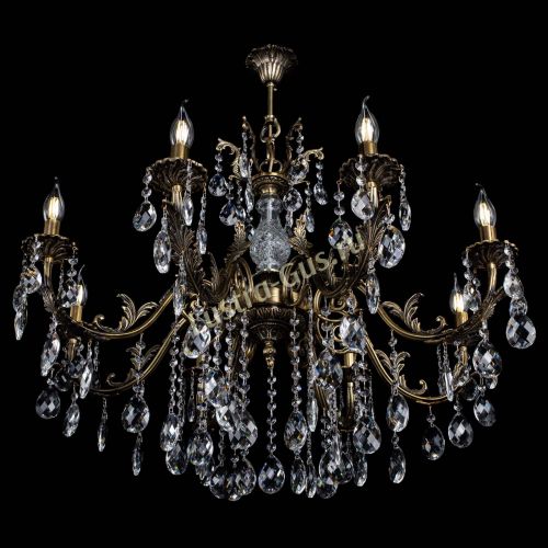 Люстра бронзовая Кассандра Алфея №8/2 баден в Симферополе Гусь Хрустальный