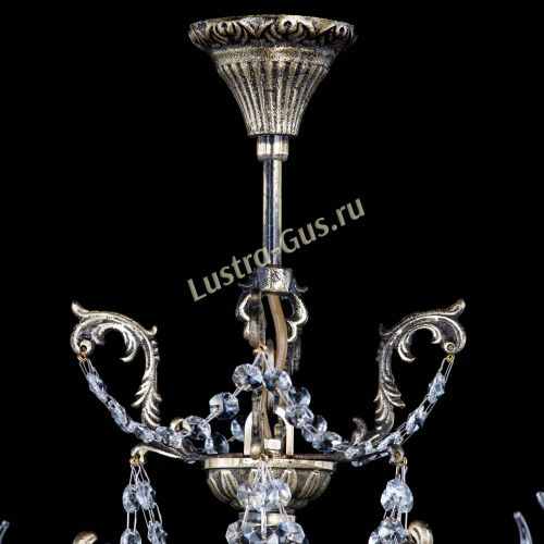 Люстра бронзовая Матильда №4 Баден в Симферополе Гусь Хрустальный