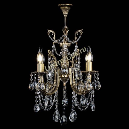 Люстра бронзовая Матильда №4 Баден в Симферополе Гусь Хрустальный