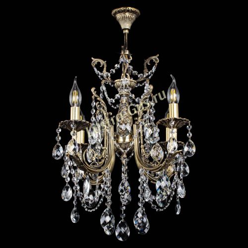 Люстра бронзовая Матильда №4 Баден в Симферополе Гусь Хрустальный
