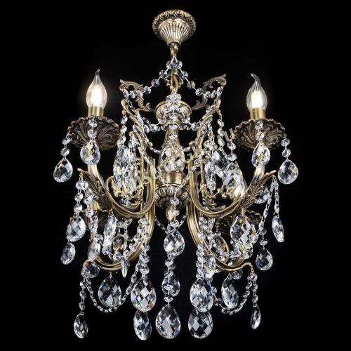 Люстра бронзовая Матильда №4 Баден в Симферополе Гусь Хрустальный