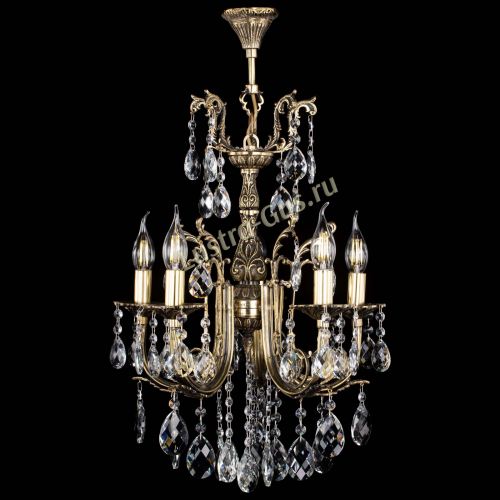 Люстра бронзовая Матильда №5/2 Баден в Симферополе Гусь Хрустальный