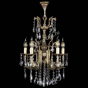 Бронзовая люстра Матильда №5/2 Журавлик