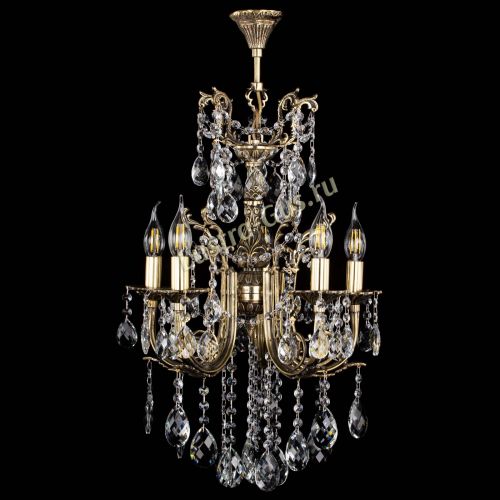 Люстра бронзовая Матильда №5/3 Баден в Симферополе Гусь Хрустальный