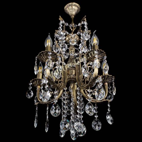 Люстра бронзовая Матильда №5/3 Баден в Симферополе Гусь Хрустальный