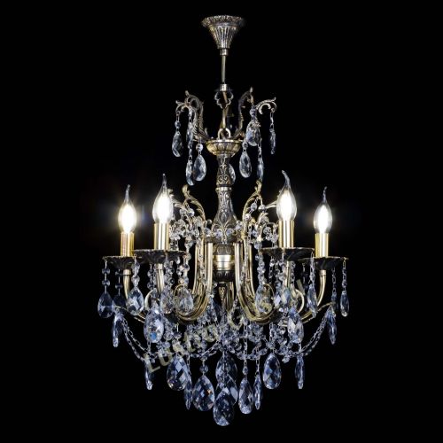 Люстра бронзовая Матильда №5 Баден в Симферополе Гусь Хрустальный