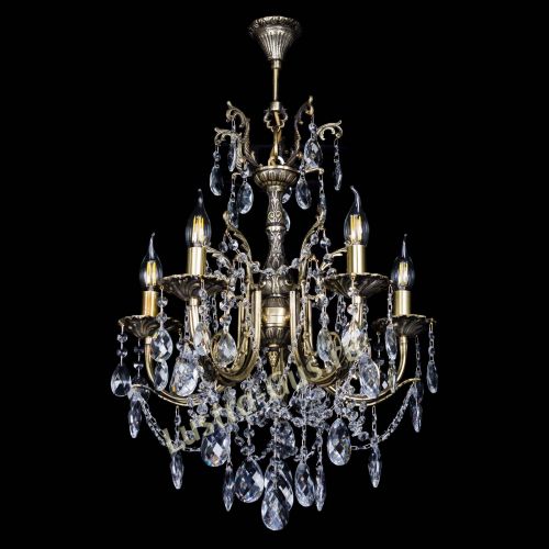 Люстра бронзовая Матильда №5 Баден в Симферополе Гусь Хрустальный