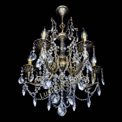 Люстра бронзовая Матильда №5 Баден в Симферополе Гусь Хрустальный