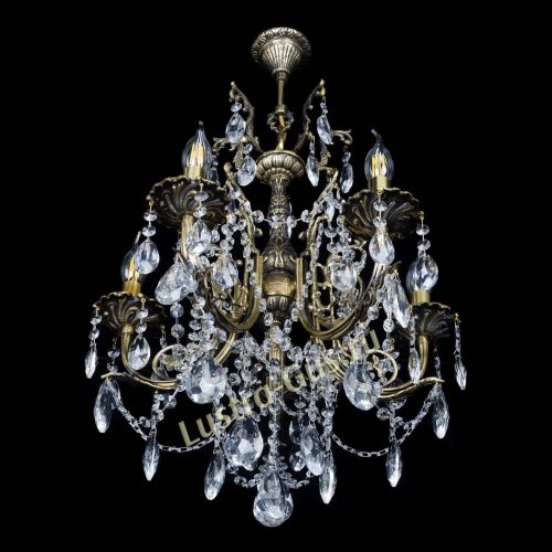 Люстра бронзовая Матильда №5 Журавлик в Симферополе Гусь Хрустальный