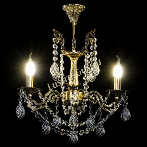 Люстра Мелания 2 лампы Баден в Симферополе Гусь Хрустальный