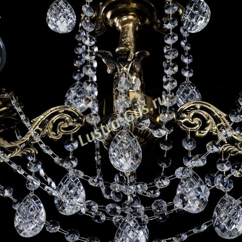 Люстра Мелания 2 лампы Баден в Симферополе Гусь Хрустальный