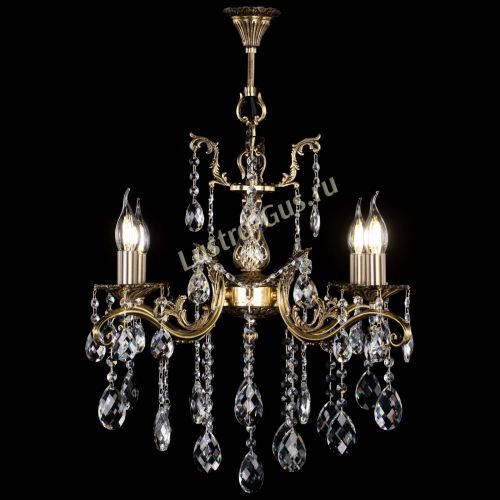 Люстра бронзовая Милана №4 баден в Симферополе Гусь Хрустальный