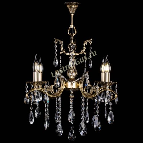 Люстра бронзовая Милана №4 лучик в Симферополе Гусь Хрустальный