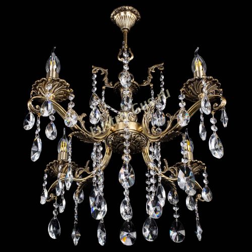 Люстра бронзовая Милана №4 лучик в Симферополе Гусь Хрустальный