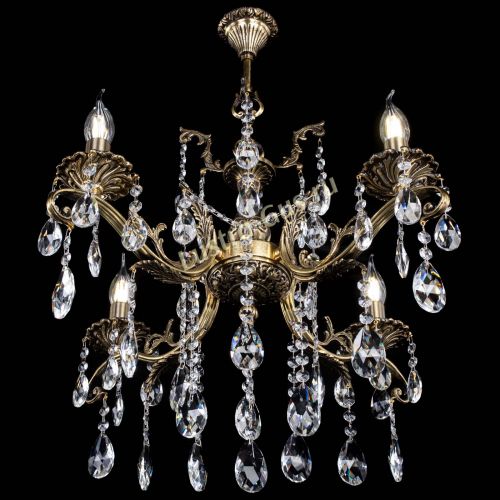 Люстра бронзовая Милана №4 журавлик в Симферополе Гусь Хрустальный