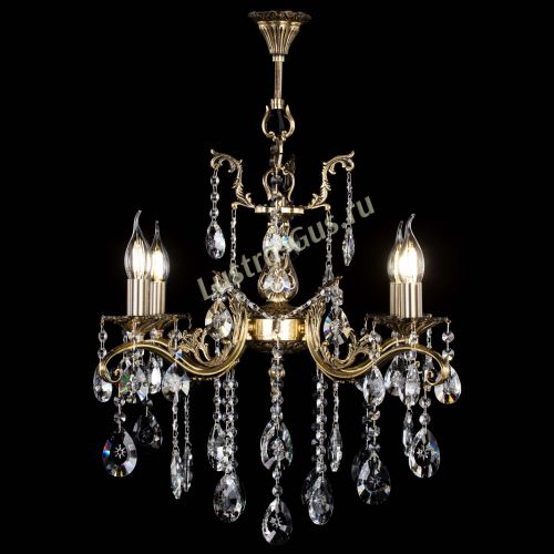 Люстра бронзовая Милана №4 звездочка в Симферополе Гусь Хрустальный