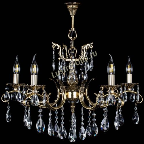 Люстра бронзовая Милана №5/2 журавлик в Симферополе Гусь Хрустальный