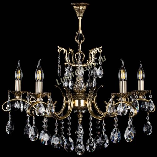 Люстра бронзовая Милана №5/2 звездочка в Симферополе Гусь Хрустальный