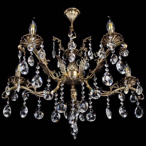 Люстра бронзовая Милана №5/2 звездочка в Симферополе Гусь Хрустальный