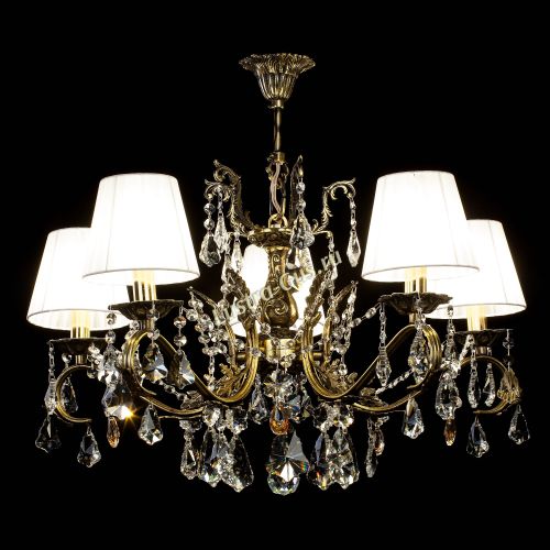 Люстра бронзовая Милана №5 Дубик Прованс в Симферополе Гусь Хрустальный