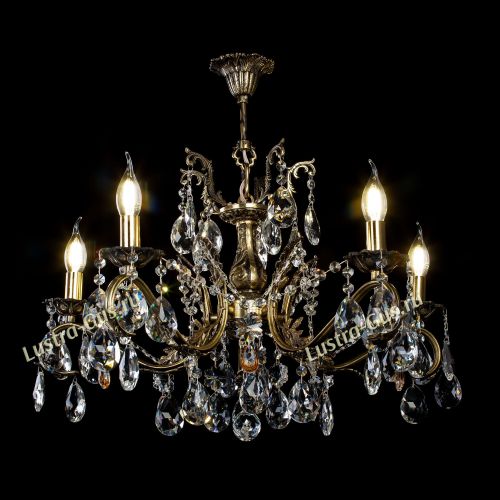 Люстра бронзовая Милана №5 в Симферополе Гусь Хрустальный