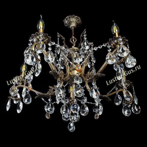 Люстра бронзовая Милана №5 в Симферополе Гусь Хрустальный