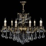 Люстра бронзовая Милана №9/2 шар в Симферополе