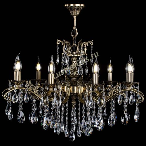 Люстра бронзовая Милана №9/2 журавлик в Симферополе Гусь Хрустальный