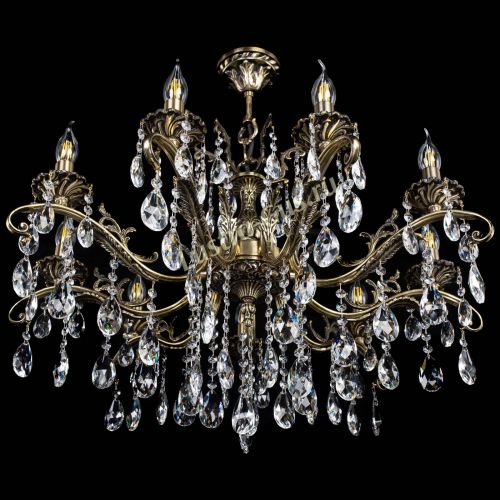 Люстра бронзовая Милана №9/2 журавлик в Симферополе Гусь Хрустальный