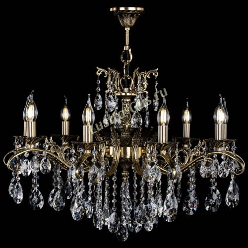 Люстра бронзовая Милана №9/2 звездочка в Симферополе Гусь Хрустальный