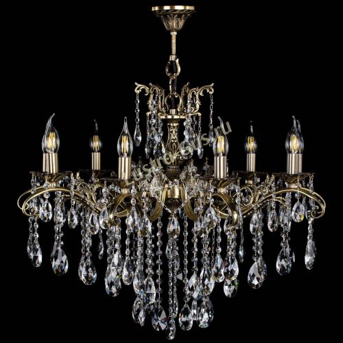 Люстра бронзовая Милана №9 журавлик в Симферополе Гусь Хрустальный