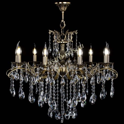 Люстра бронзовая Милана №9 журавлик в Симферополе Гусь Хрустальный