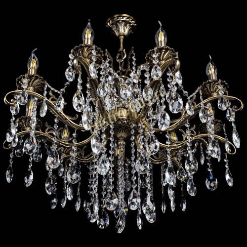 Люстра бронзовая Милана №9 журавлик в Симферополе Гусь Хрустальный