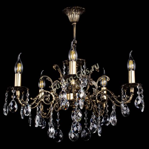 Люстра бронзовая Муза №5/2 баден в Симферополе Гусь Хрустальный