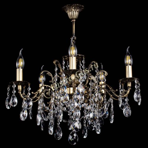 Люстра бронзовая Муза №5 баден в Симферополе Гусь Хрустальный