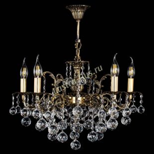 Бронзовая люстра Муза №5 шар