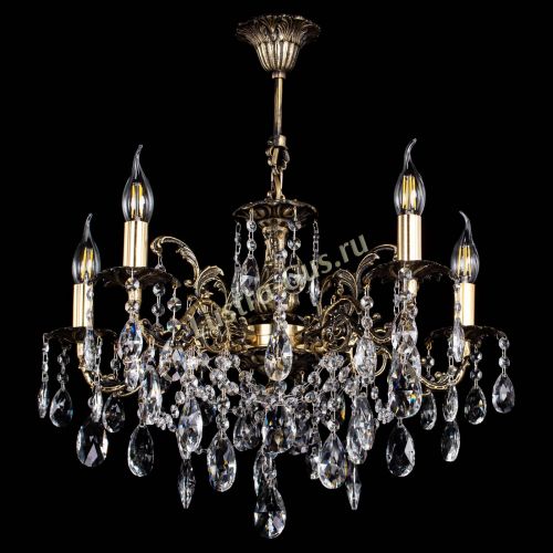 Люстра бронзовая Муза №5 журавлик в Симферополе Гусь Хрустальный