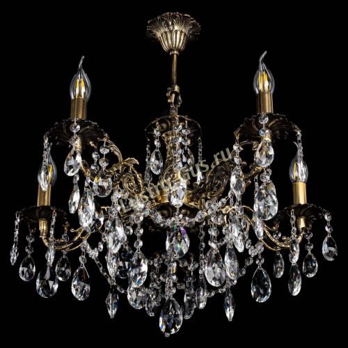 Люстра бронзовая Муза №5 журавлик в Симферополе Гусь Хрустальный