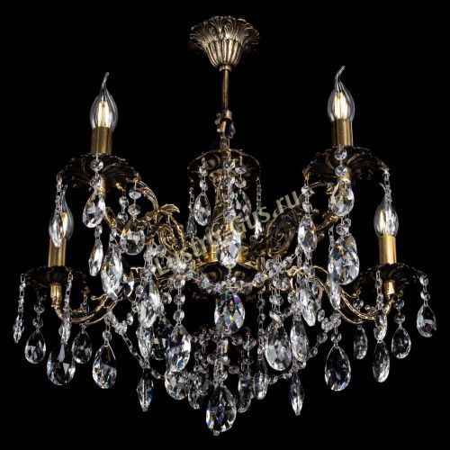 Люстра бронзовая Муза №5 журавлик в Симферополе Гусь Хрустальный